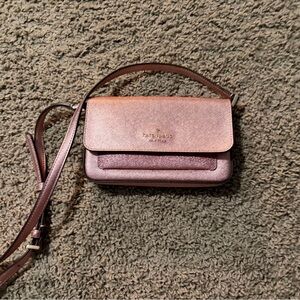 Kate Spade pink sparkly Crossbody Bag
